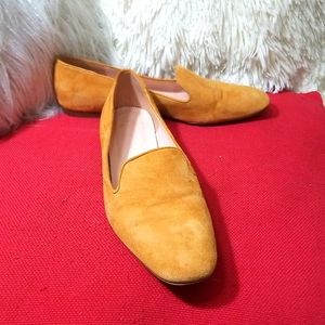 J. Crew Women's Camel Suede Loafers